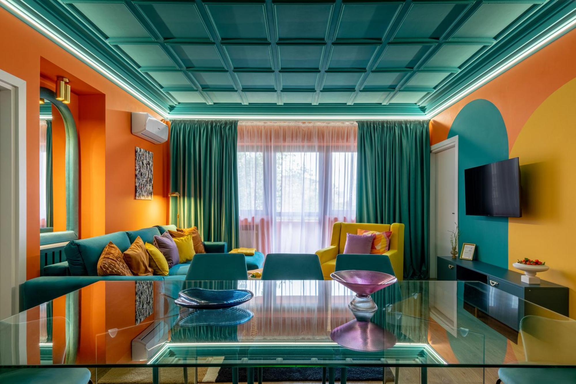 Wes Anderson In Bucharest Apartment Bagian luar foto